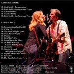 PattiSmith, SteveEarle, CarolynStriho London UK